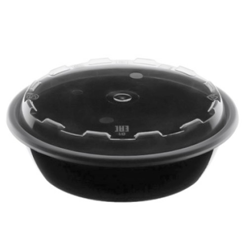 Контейнер круглый 700 мл (Н-46,6, D-172) ВЗЛП (65/195 шт.) комплект арт.1286ч в Екатеринбург — Uralhoz.ru