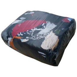 Ветошь х/б трикотаж упаковка 10 кг цветная (1 шт.)