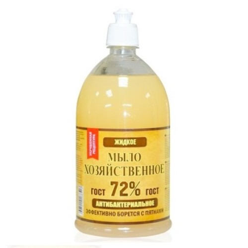 Мыло жидкое 1,0 л Хозяйственное 72% антибактериальное РК (1/8 шт.) в Екатеринбург — Uralhoz.ru