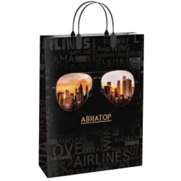 Пакет мягкий пластик 30х40 (150 мкм) Авиатор лам. (10/40 шт.) Интерпак