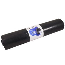 Мешок д/мусора ПВД 120 л (30 шт.) рулон 30 мкм Омск (1/5 шт.)