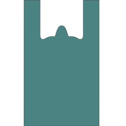 Пакет-майка ПНД 30+15х50 (15 мкм) синяя L СоюзПолимер (100/2000 шт.)