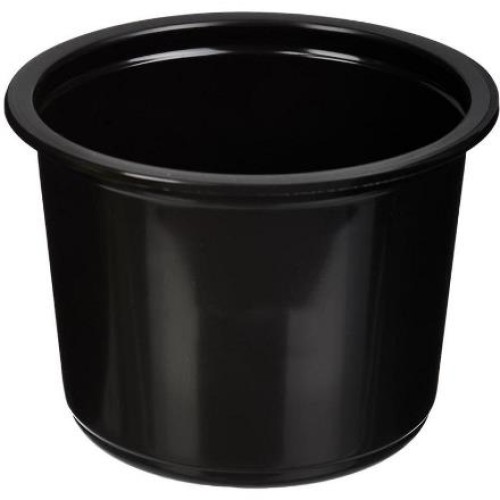 К-115-500 мл (PP) Дно круглое черное (D-115, H-82,6 мм) ПолиЭР (50/500 шт.) в Екатеринбург — Uralhoz.ru