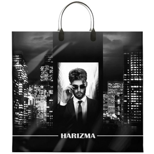 Пакет с пластиковой ручкой ПВД 38х35 (90 мкм) Харизма лам. (10/100 шт.) Интерпак в Екатеринбург — Uralhoz.ru