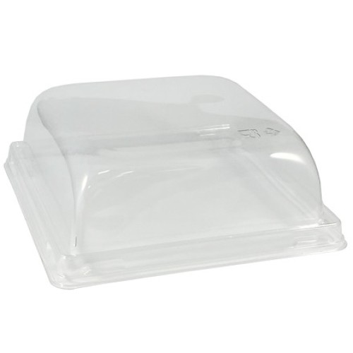 Упаковка квадратная SmartPack 800 крышка КУПОЛЬНАЯ 163х163х56 (50/200 шт.) OSQ в Екатеринбург — Uralhoz.ru