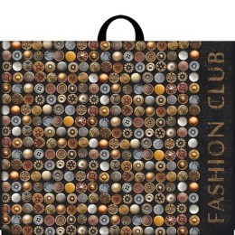 Пакет с петлевой ручкой ПВД 60х50 (70 мкм) Фешн клуб (25/250 шт.) Интерпак