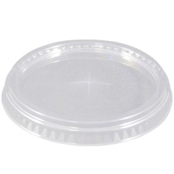 Крышка к стакану ПЭТ плоская с крест. отверст. D-95 мм (25/1000 шт.) UPAX-UNITY