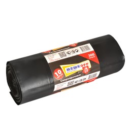 Мешок д/мусора ПВД 300 л (10 шт.) рулон черный МЕШКОFF (1/5 шт.)