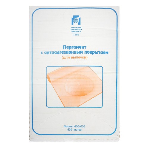 Пергамент силиконизированный 400х600 (500 листов) Белый Горница 209-056 в Екатеринбург — Uralhoz.ru