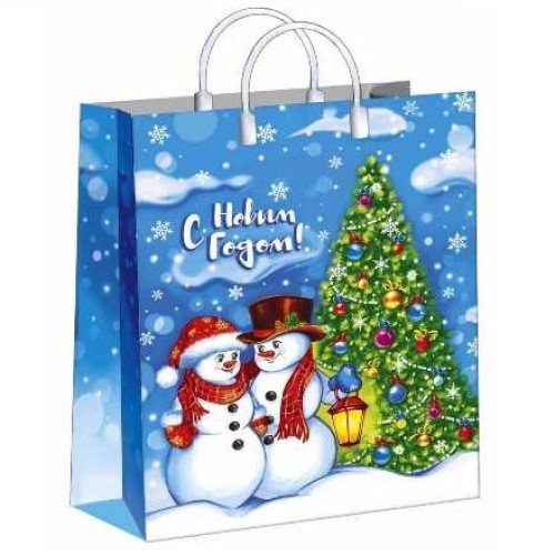 Пакет мягкий пластик 30х40 (150 мкм) Зимняя история лам. (10/40 шт.) Интерпак в Екатеринбург — Uralhoz.ru