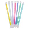 Трубочки д/BabbleTea 10х210 мм без изгиба ЦВЕТНЫЕ в ИНД.ПЭ УПАКОВКЕ (250 шт.) (1/14 шт.) АКЦИЯ в Екатеринбург — Uralhoz.ru