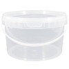 Ведро с крышкой и ручкой 2,25 л (неокр) Луч (50 шт.) в Екатеринбург — Uralhoz.ru