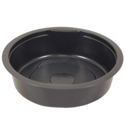 М-132-350 мл (PP) Дно круглое черное (D-132, H-35 мм) UpaxUnity (50/600 шт.)