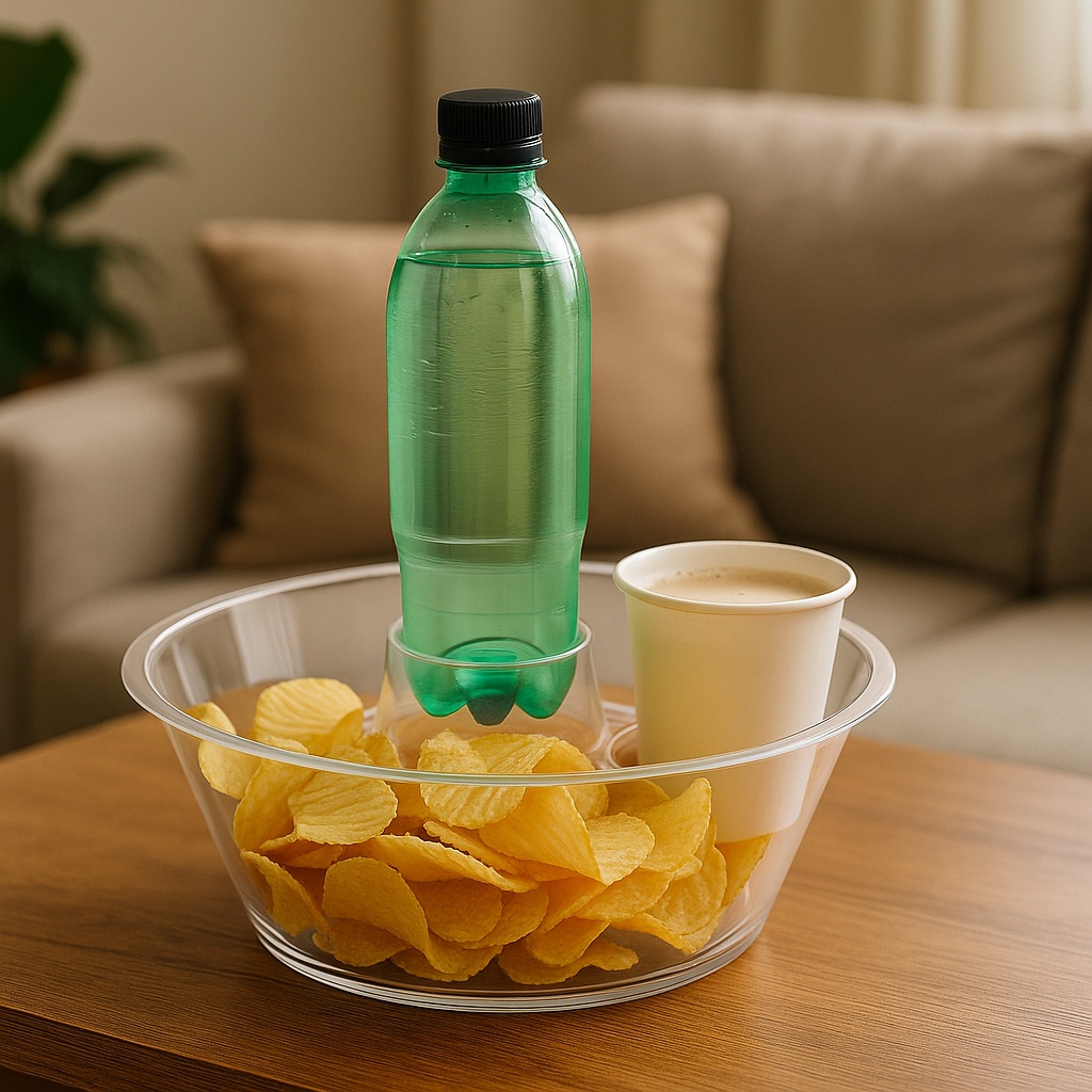 Снек‑тарелка — интерьер, вид №2