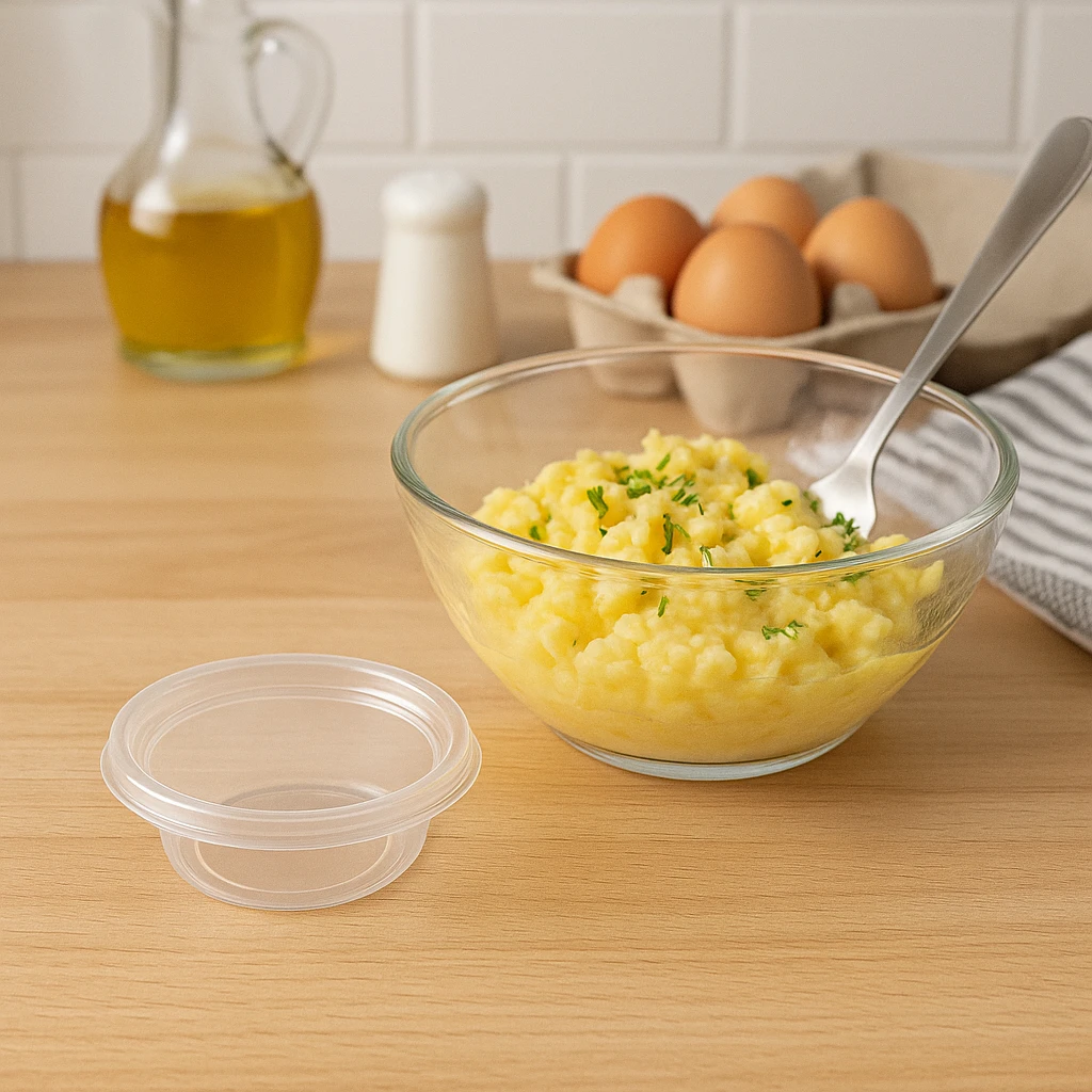 Крышка к соуснику 50 мл d-70 мм БОПС (100/1500 шт.) Росспак — интерьер